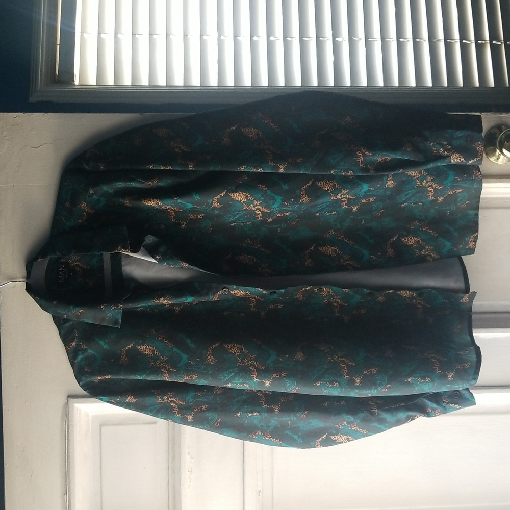 Boohoo man polyester shirt